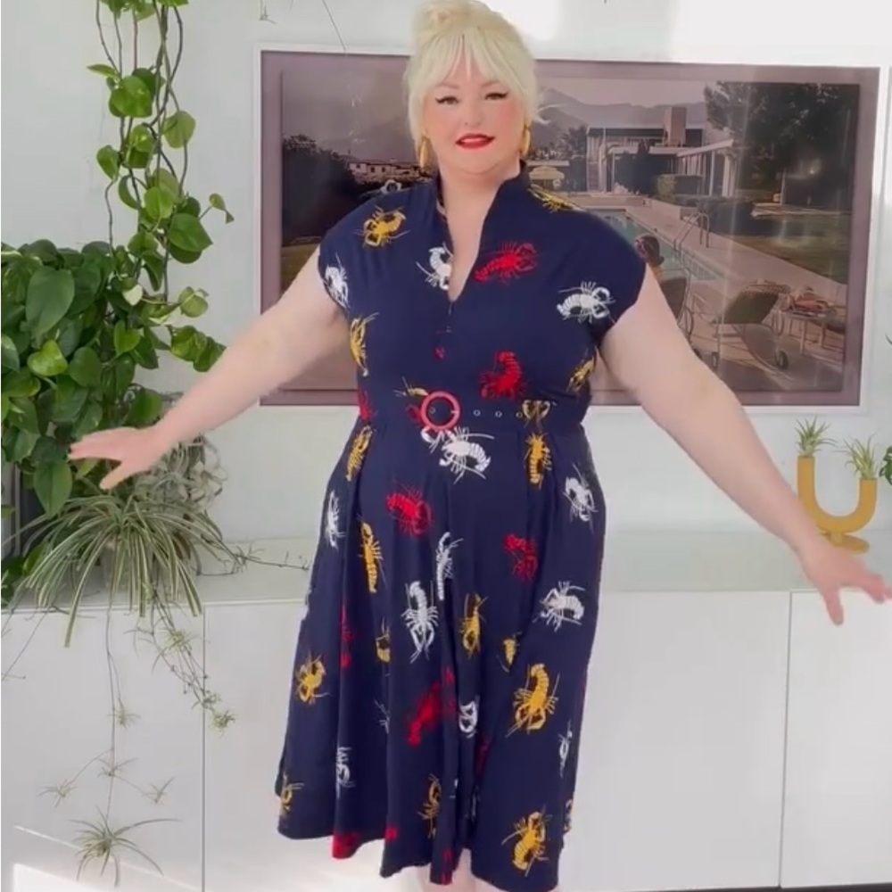 Trashy Diva Zip Front Crawfish Dress - Picture 5 of 9